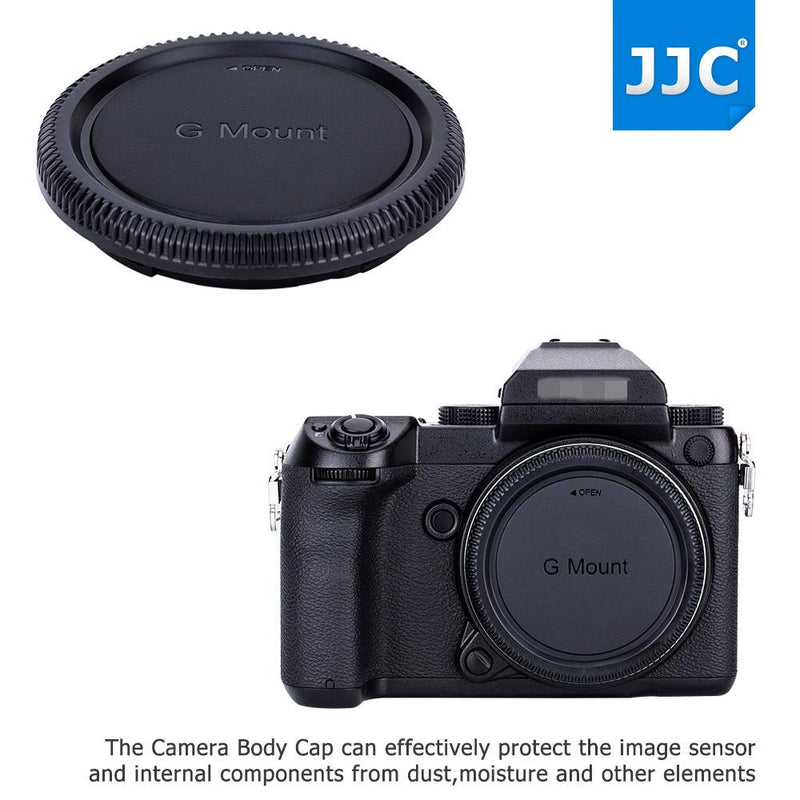 JJC Camera Body Cap & Rear Lens Cap Cover Protector Caps for Fujifilm G Mount Camera GFX 100S 100 50R 50S & for Fujinon GF Lens GF 23mm 30mm 45mm 50mm 63mm 80mm 110mm 120mm 32-64mm 45-100mm 100-200mm