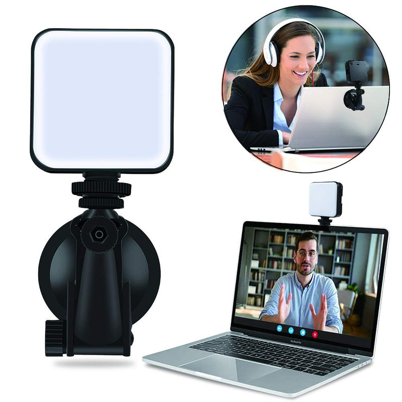 Video Conference Lighting Kit, Portable Professional Photography Lamp, LED Video Light for Laptop MacBook Video Conferencing/Remote Working/Zoom Calls/Self Broadcasting/Live Streaming