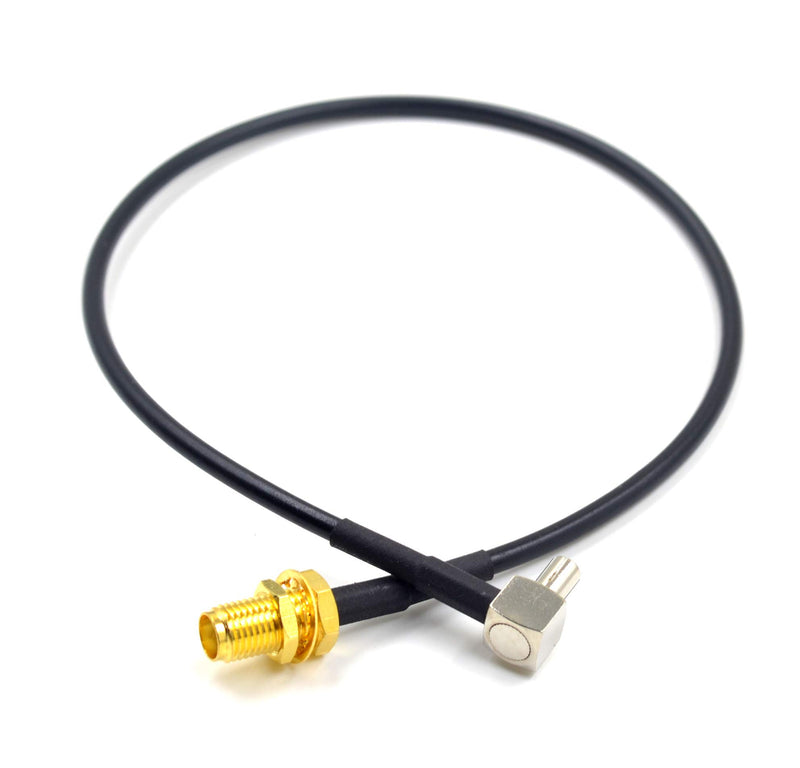 External Antenna Adapter Cable Pigtail SMA Female Hole to TS9 Male for USB Modems & MiFi Hotspots (340U Beam, AC815S Unite, U620L,6620L, 7730L, AC791L, Zing 771S MF861 Velocity 340U Beam, AC815S