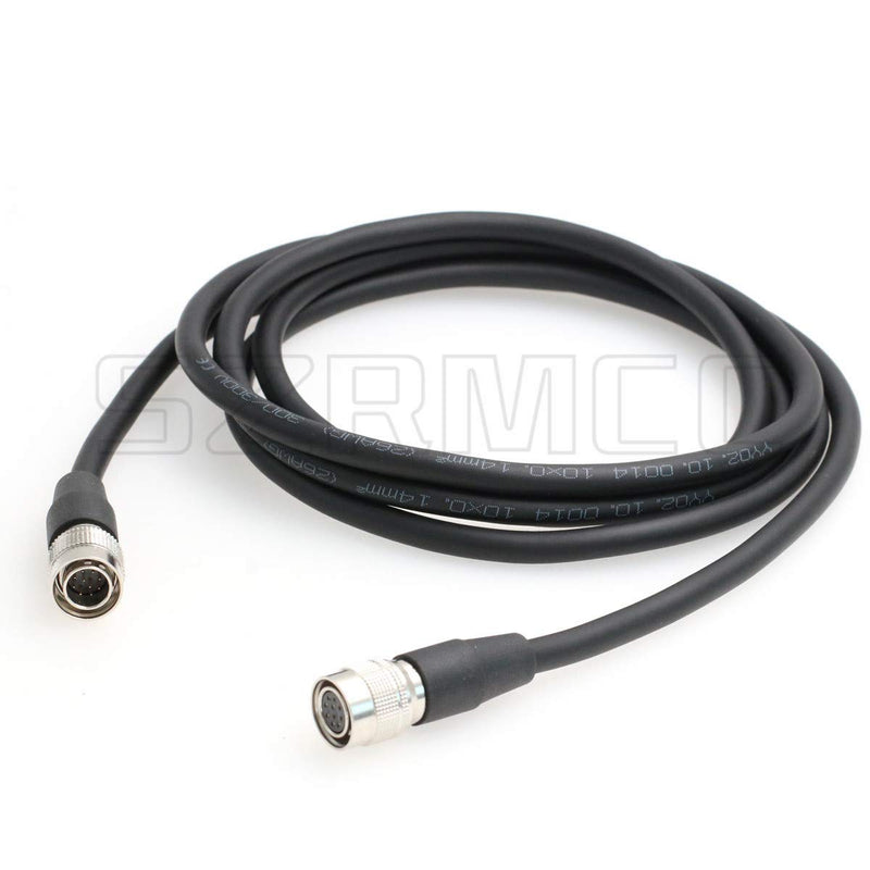 SZRMCC Hirose 10 Pin Male to 10 Pin Female High Flex Cable for Panasonic RCP OCP ROP Remote Control (1m) 1m