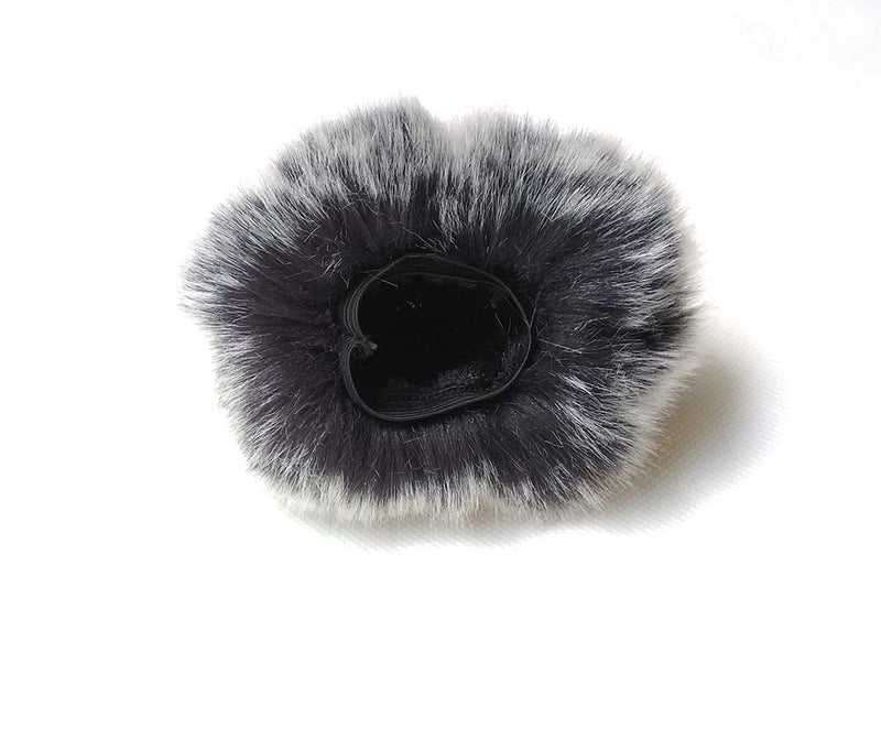 YH&YX Wind Tech Mic-Muff Fitted Fur Windshield Windscreen Compatible for Zoom h1n Handy Digital Recorder (Zoom H1N)