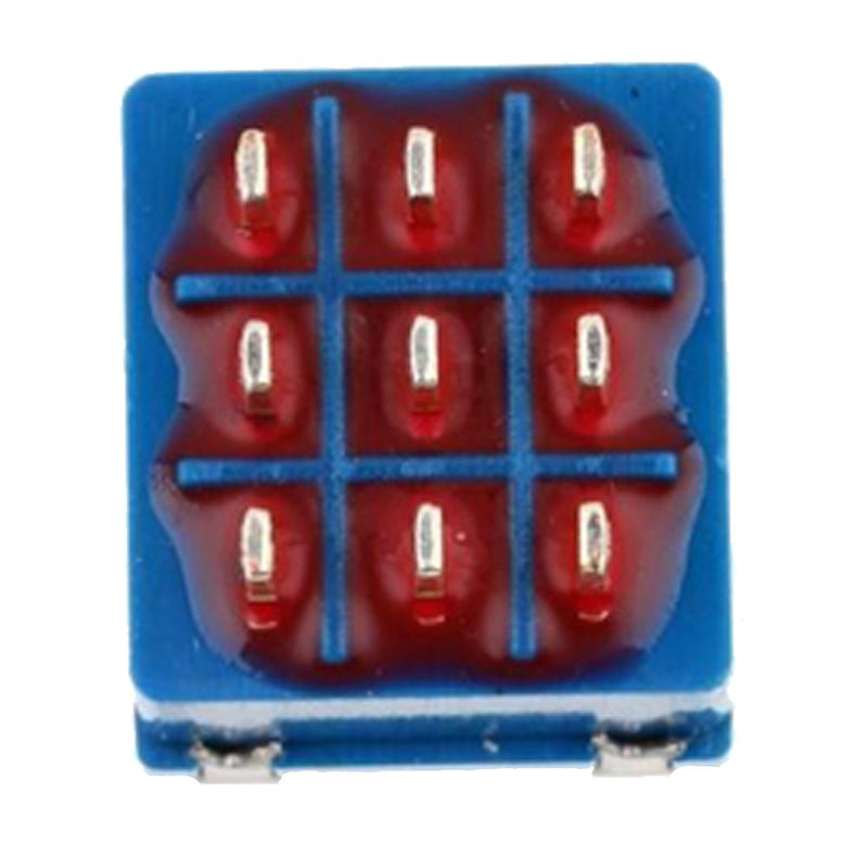 e Support ™ 5 X 3PDT 9 Pins Box Stomp Foot Switch True Bypass Guitar Effect Pedal Metal blue