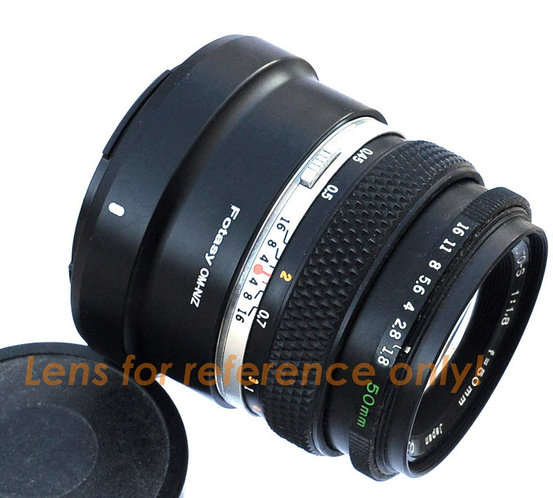 Fotasy Olympus OM Lens to Nikon Z Mount Adapter, OM Nikon Z Mount Adapter, OM Z Mount, Olympus OM NZ Adapter, fits Olympus OM Lense & Nikon Z Mirrorless Camera Z5 Z50 Z6 Z7 Z6 II Z7 II OM-Nikon Z