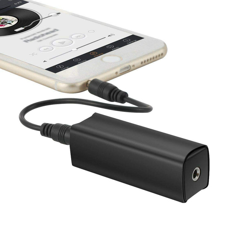 3.5mm Aux Audio Noise Filter Ground Loop Isolator Eliminate Car Electrical Noise Ground Loop Isolator 3.5mm
