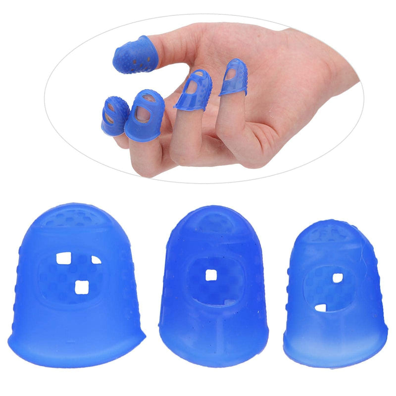 Guitar Finger Picks Professional Guitar Finger Protector for Children for Guitar(Blue M00253) Blue M00253