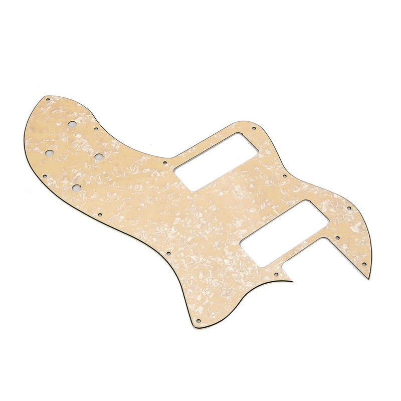 Alnicov Telecaster Thinline Pickguard P90 Modern Player Deluxe Tele Milk Yellow Pearl