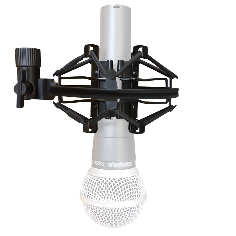 [AUSTRALIA] - Boseen Microphone Shock Mount Mic Holder - Mic Clip Holder Mount for Diameter 28mm-32mm Dynamic Microphone Like ATR2100-USB AT2005-USB Samson Q2U Behringer Xm8500 Shure SM58-LC Shure PGA48 PGA58 etc. 