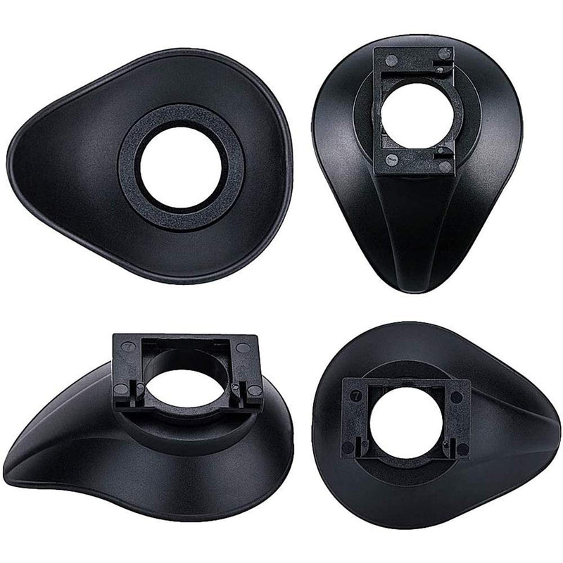 JJC Eyecup Eyepiece Viewfinder for Canon EOS 6DM2 6D 5DM2 5D 90D 80D 77D 70D 60Da 850D 800D 760D 750D 700D 1500D 1300D 1200D Rebel T8i T7i T6s T6i T5i T7 T6 T5 T4i T3i SL2 Replace Canon Eye Cup EB Ef