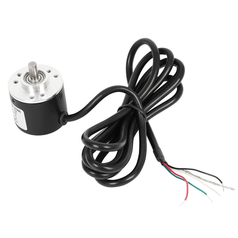 Signswise Incremental Optical Rotary Encoder for Arduino 600P/R Wide Voltage Power Supply DC 5-24V 6mm Shaft Quadrature 600 P/R