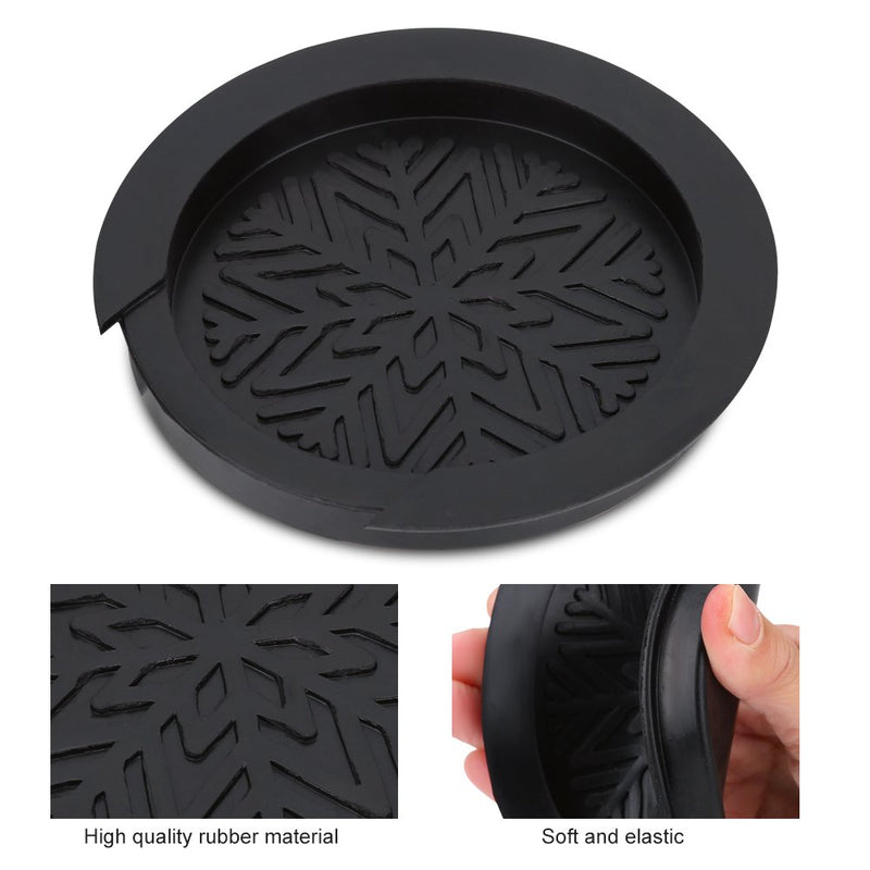 Guitar Soundhole Cover, Rubber Sound Hole Cover Screeching Halt Block Feedback Buffer for Acoustic Classic Guitar 41''/42''