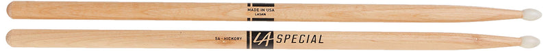 Promark LA Specials 5A Hickory Drumsticks with Nylon Tip, 3-Pack (LA5AN-3P)