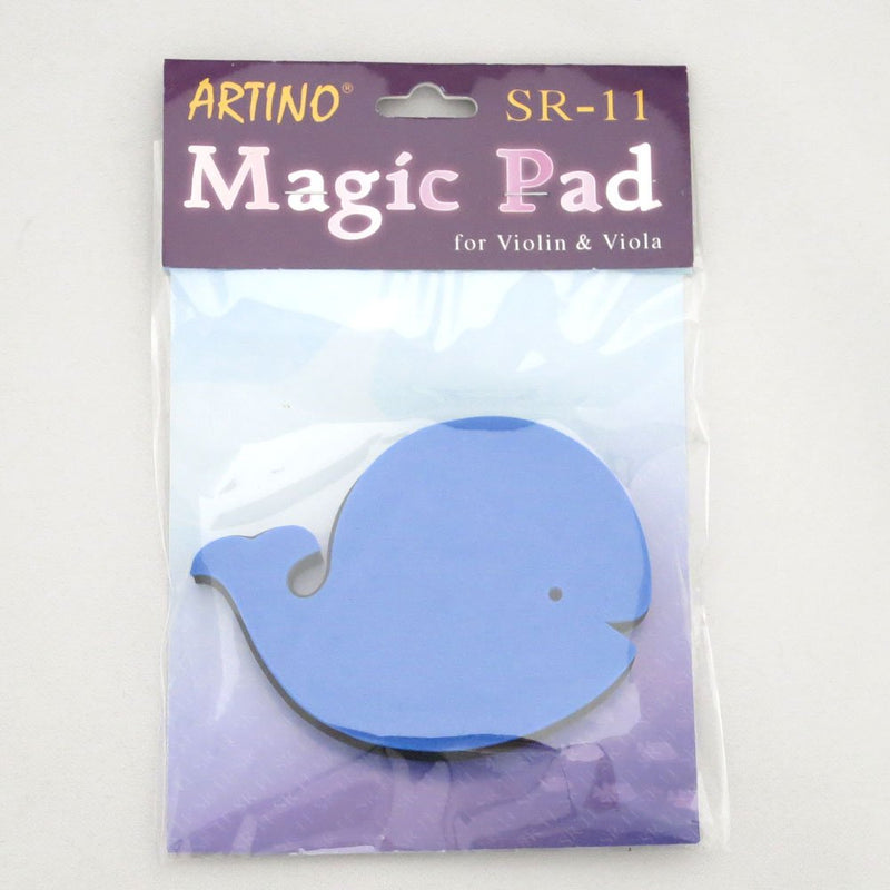 OttoMusica SR-11-BW Magic Pad for Violin and Viola, Blue Whale Shape