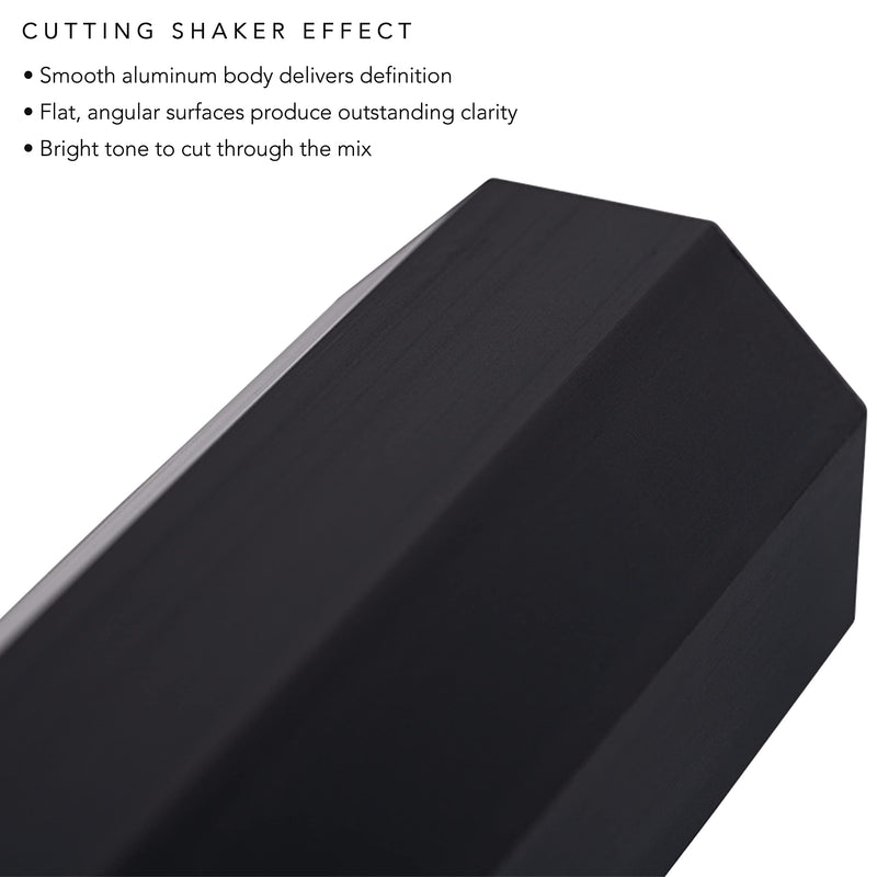Meinl Aluminum Shaker Octagonal Large - Black