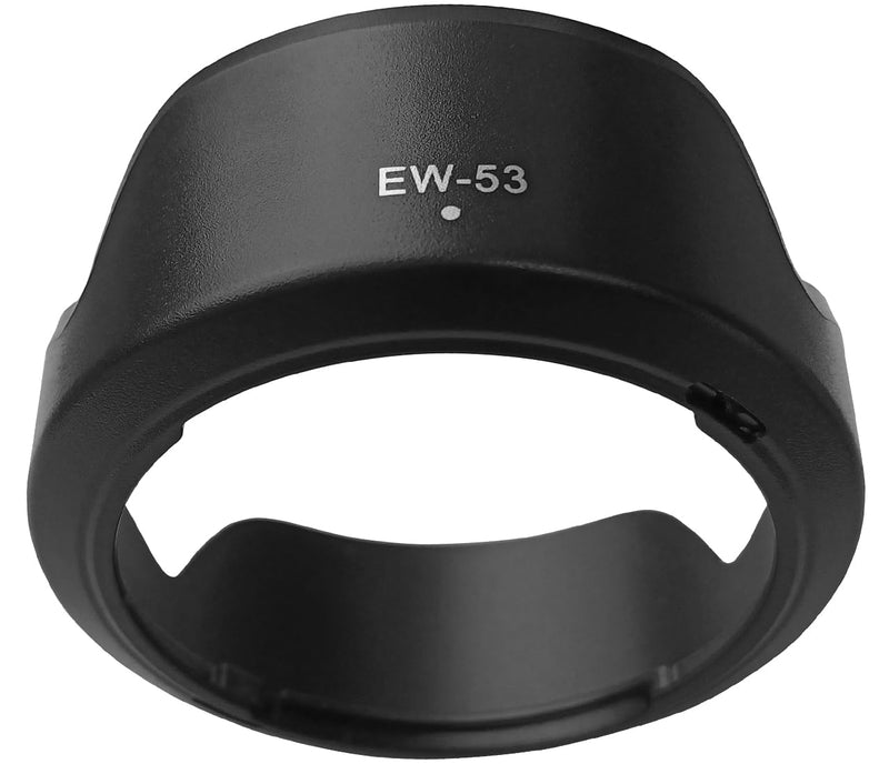 HUIPUXIANG EOS M50 Lens Hood for Canon EF-M 15-45mm f/3.5-6.3 is STM on M200 M50 M6 Mark ii,EOS R10 RF-S 18-45mm F4.5-6.3 is STM, EW-53 Digital Tulip Flower 49mm Lens Hood