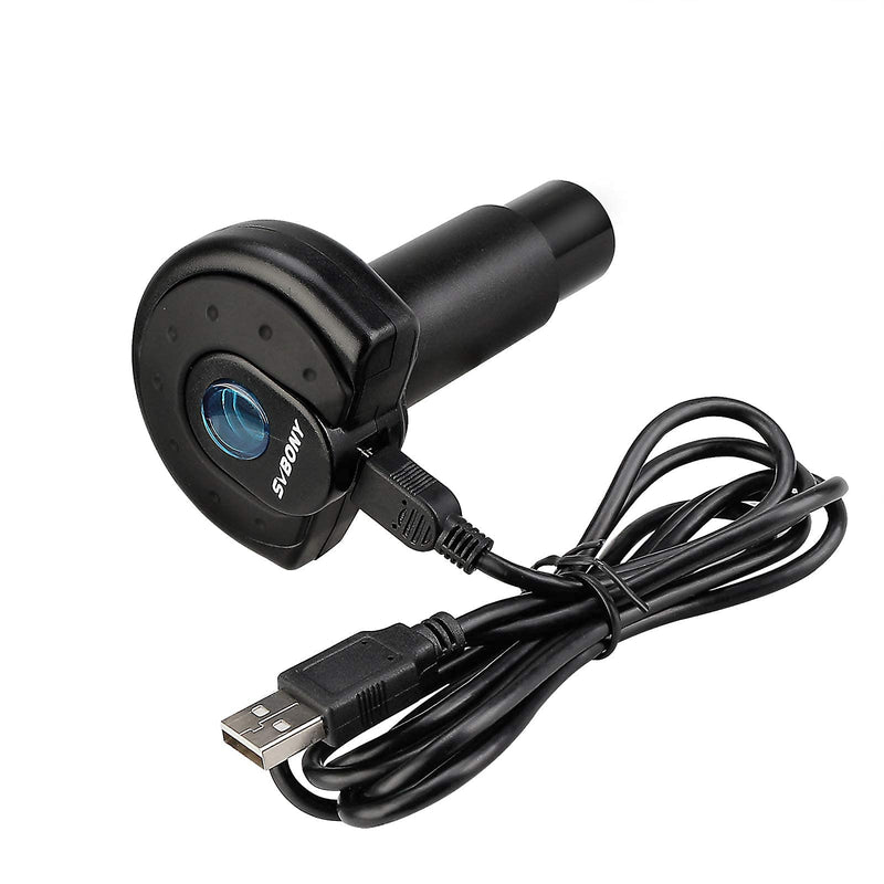 SVBONY SV189 Microscope Digital Camera, 1.3 Million Pixel USB2.0 Microscope Accessories, Suitable for Microscope Color Photography and Video