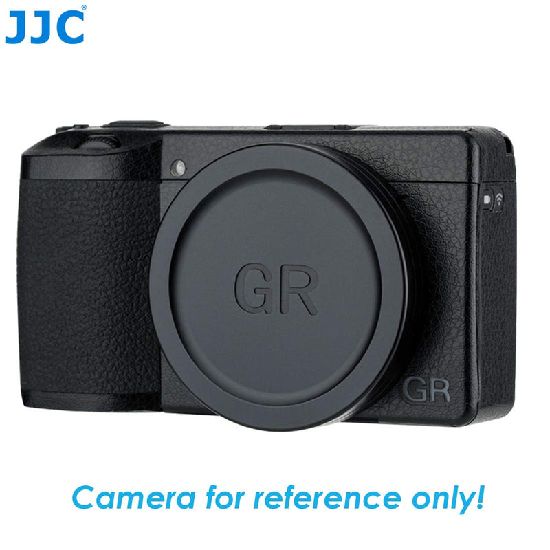 JJC LC-GR3 Metal Lens Cap for Ricoh GR III and GR II Camera, Ricoh GR III Lens Cap, Ricoh GR II Lens Cap, Made of Premium Aluminium Alloy