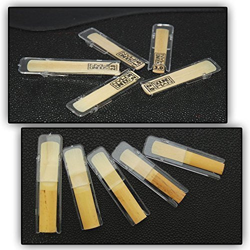 Soundman® reeds for German clarinet leaves, clarinet reeds, wooden reeds, German cut, German system, German grip system, 10 pieces (2.0) 2,0