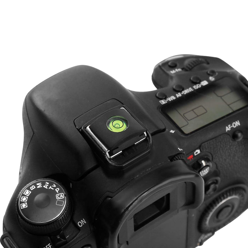 6 Pack Hot Shoe Level, Hot Shoe Bubble Level Camera Hot Shoe Cover 2 Axis Bubble Spirit Level for DSLR Film Camera Canon Nikon Olympus,Combo Pack - 2 Axis and 1 Axis 1 Axi & 2 Axis