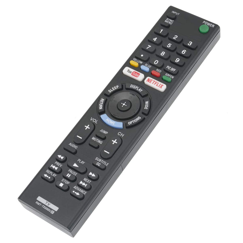 RMT-TX300U Replace Remote Applicable for Sony TV KD-55X720E KD-49X720E KD-43X720E KD-49X700E KD-43X700E KD-55X700E KD-60X690E KD-70X690E KD-65X730F KD-50X690E XBR-49X800E XBR-55X800E XBR-43X800E