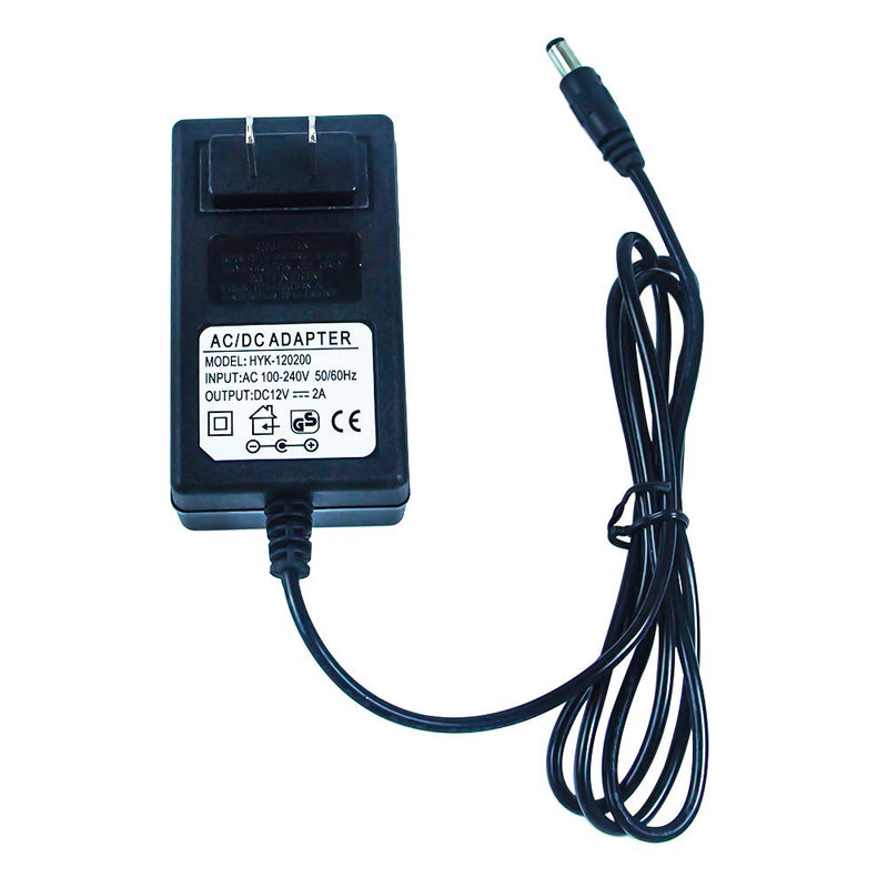 [AUSTRALIA] - 12V DC 2A Wall Power Supply Adapter with 2.1mm x 5.5 Plug 2A(2000MA) AC 100-240V to DC 12Volt Transformers, Switching Power Source Adaptor for 12V 3528/5050 LED Strip Lights… 12V2A 