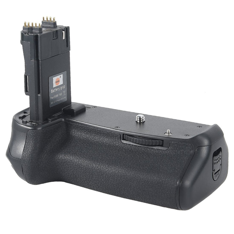 DSTE Replacement for Pro BG-E14 Vertical Battery Grip + 2X LP-E6 LP-E6N Compatible Canon EOS 70D 80D 90D SLR Digital Camera
