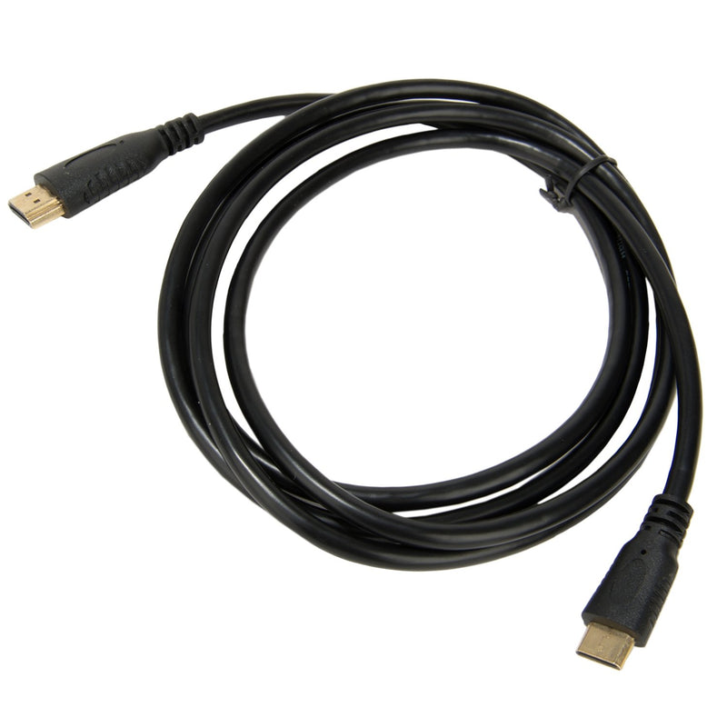 6 Feet High Speed HDMI Mini to HDMI Cable for Most Smartphone, Digital Camera, MP3 Players