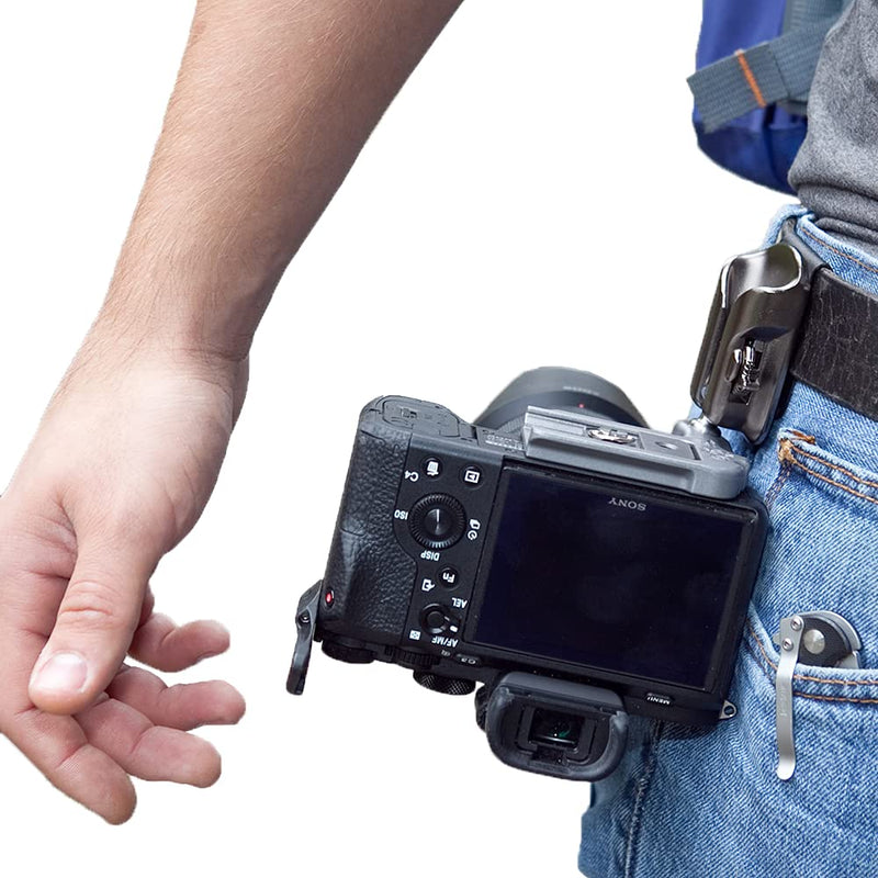 Spider Holster - Mirrorless Camera Plate - Compatible with All Spider Camera Holsters and Arca Swiss Style tripods - for use with Mirrorless Canon, Sony, Nikon, Fujifilm Mirrorless Plate