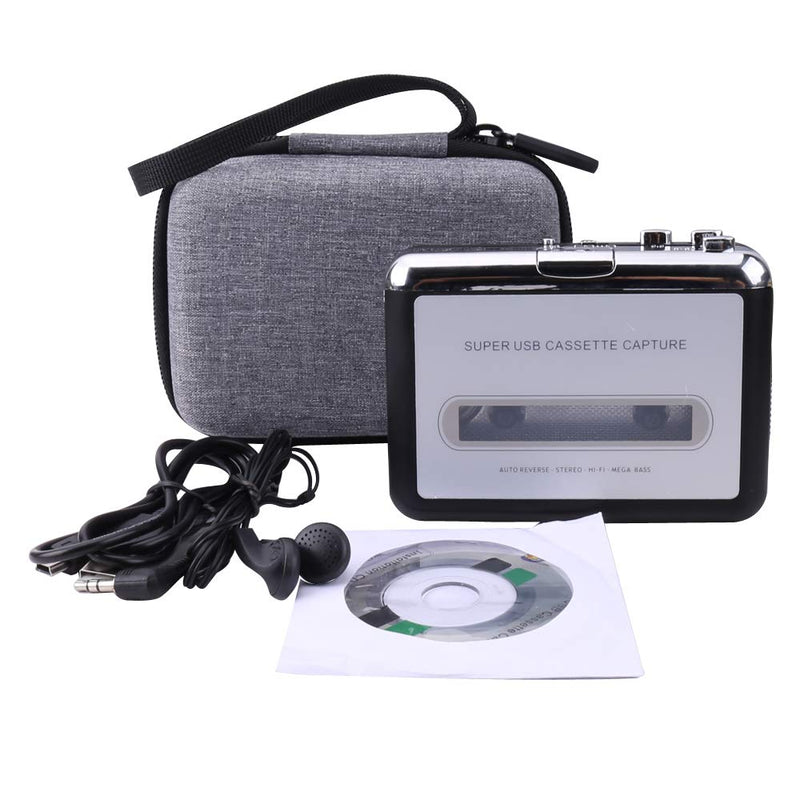 Aenllosi Hard Carrying Case Replacement for Reshow Cassette Player – Portable Tape Player Captures MP3 Audio Music via USB