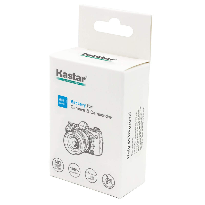 Kastar Camera Battery BP-511 BP-511A 2-Pack for Canon EOS D30 10D D60 300D 5D 20D 30D 40D 50D PowerShot G1 G2 G3 G5 Pro G6 Pro 1 Pro 90 PV130 Optura 10 20 50MC 100MC 200MC Pi Xi EOS Kiss SLR Camera