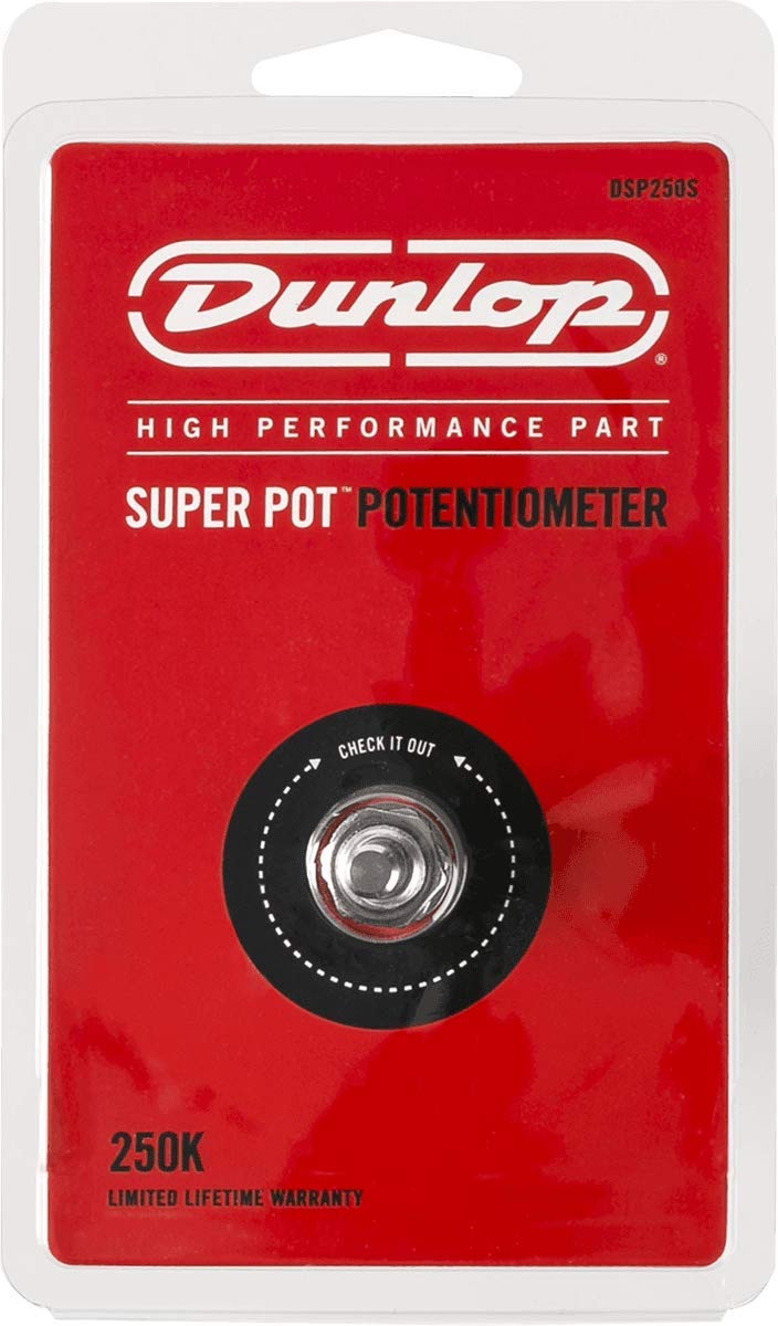 JIM DUNLOP DSP250S Super Pot Solid Shaft Potentiometer Solid Shaft | 250K