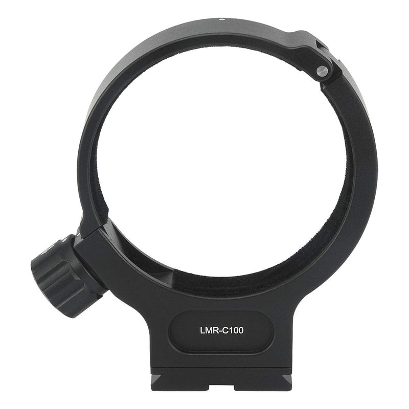 Haoge LMR-C100 Lens Collar Replacement Foot Tripod Mount Ring D for Canon EF 100mm f/2.8L Macro is USM Lens Built-in Arca Type Quick Release Plate