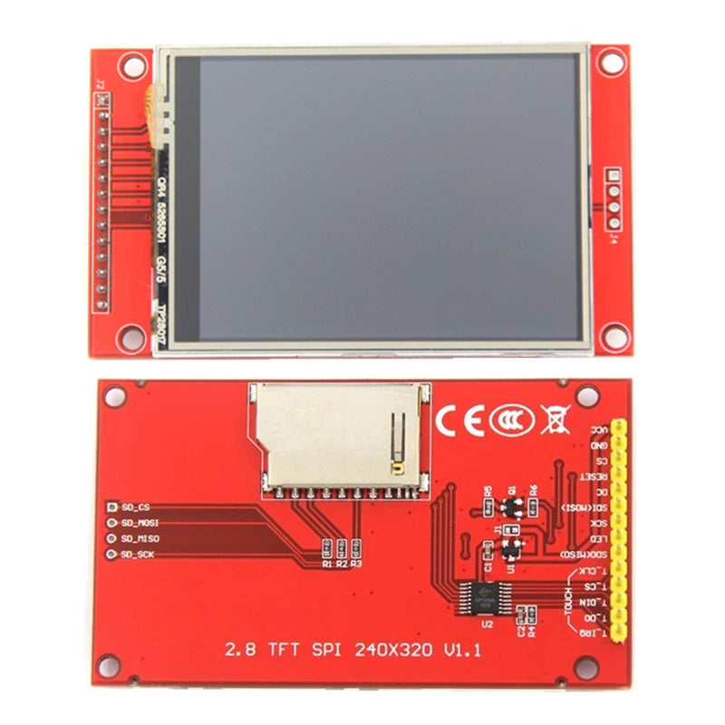 FainWan ILI9341 2.8" SPI TFT LCD Display Touch Panel 240X320 Module with PCB 5V/3.3V STM32 with Touch