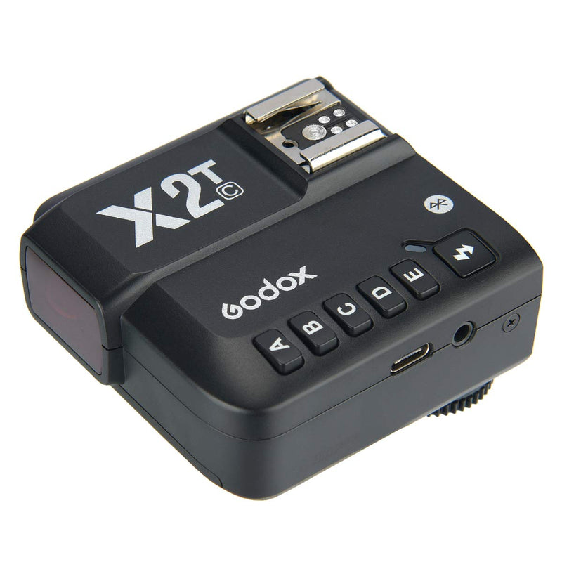 Godox X2T-C TTL Wireless Flash Trigger 1/8000s HSS TTL, Phone APP Adjustment,Compatible for Canon (X2T-C)