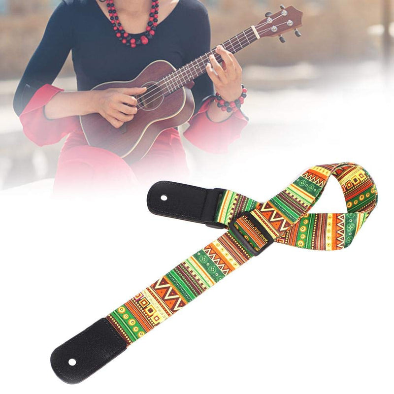 Ukulele Shoulder Strap Adjustable 4 String Hawaii Guitar Neck Strap Concert Ukulele Strap