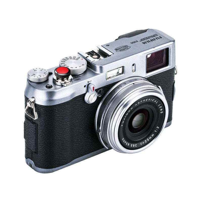 Camera Soft Release Button JJC Shutter Button for Fuji Fujifilm X-E4 X-T4 X-T3 X-T2 X-T30 X-T20 X-T10 X-PRO3 X-PRO2 X-PRO1 X100V X100F X100T X100S X-E3 for Sony RX10 IV III RX1RII RX1R RX1-2 Pack Black Red