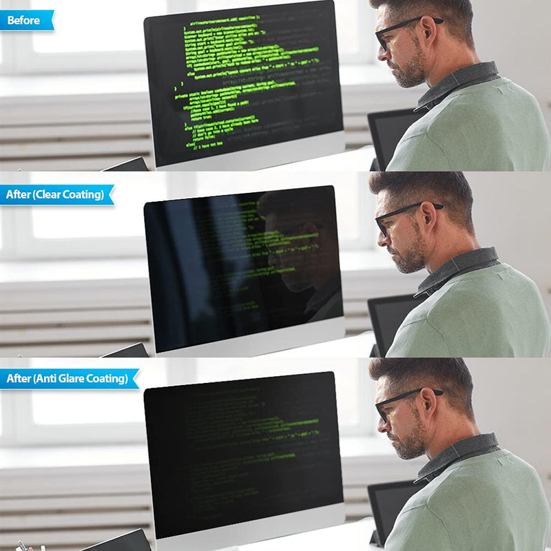 [AUSTRALIA] - Healing Shield 15.4" Wide Monitor Privacy Screen Protection Filter Widescreen Monitor [Blue-Light] [Anti-Glare] [Data Confidentiality] [Anti-Scratch] 