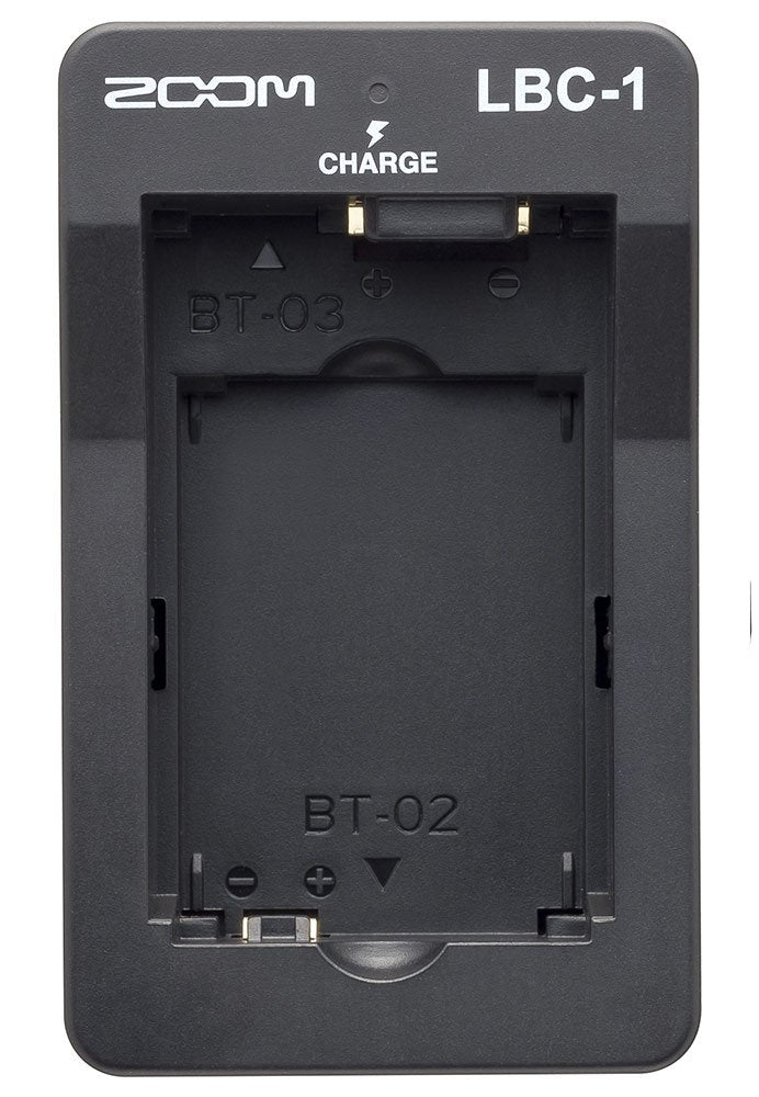 Zoom LBC-1 Li-Ion Battery Charger, Charges the Zoom BT-02 and BT-03 Batteries , Black