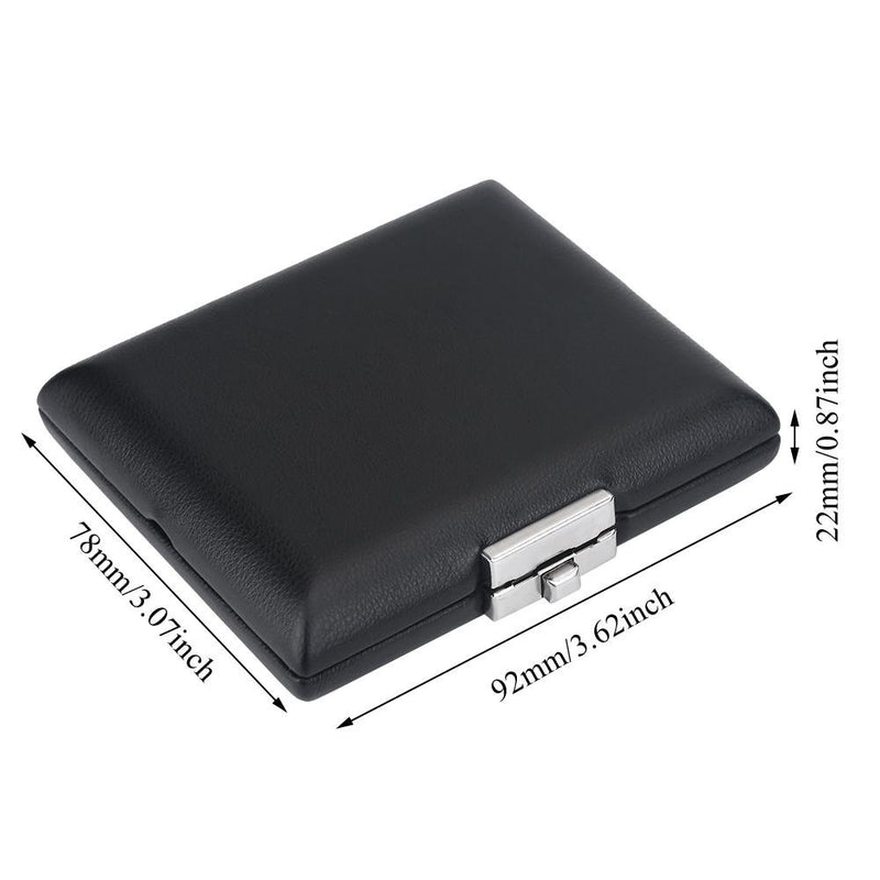 Saxophone Reed Case Alto Tenor Saxophone Reed Case Clarinet Reed Container Box Case Black for 3pcs Reeds