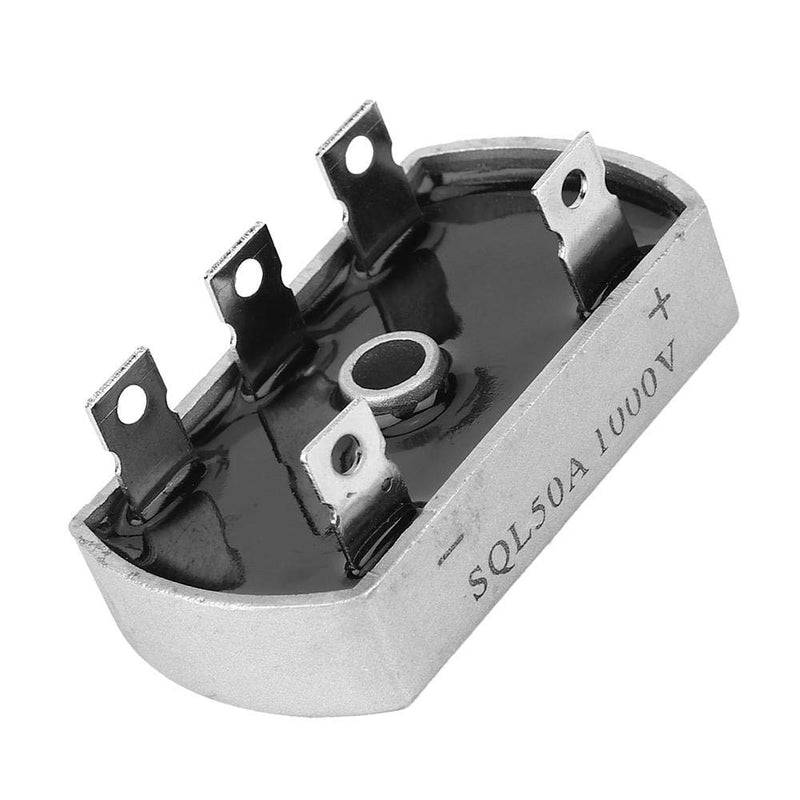 4Pcs SQL50A 1000V Rectifier Bridge Three-Phase Bridge Low Frequency Rectifier Bridge Pack