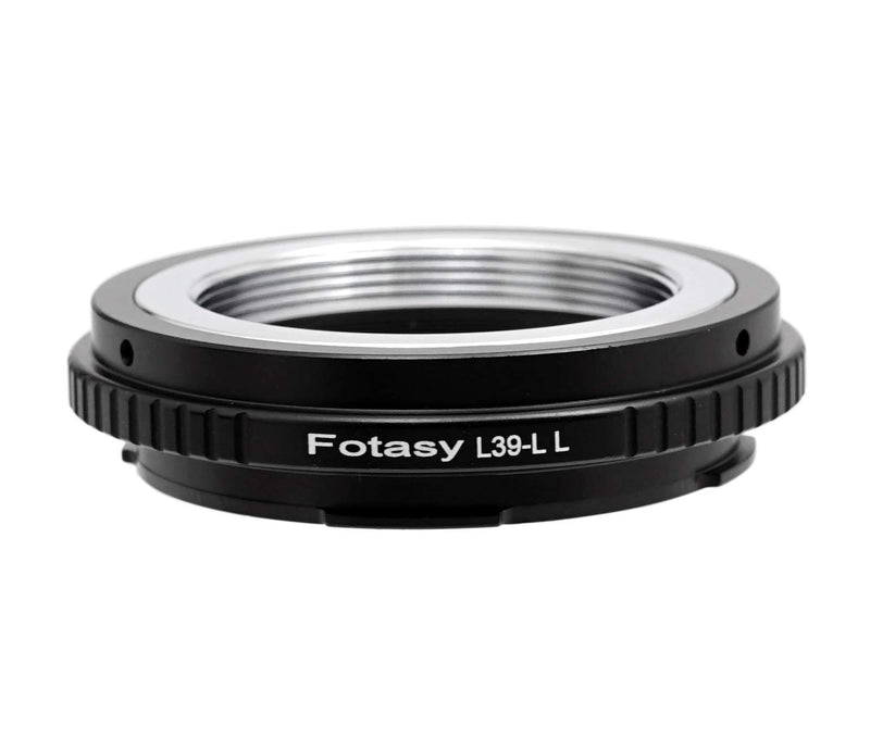 Fotasy Copper M39 Lens to Leica L Adapter, Infinity Focus, Leica M39 39mm Lens Adapter for Leica TL SL Panasonic S Mount, fits on Leica SL/Leica TL2/ Leica TL/ Leica T &Panasonic Lumix S1 S1R M39 - Leica L