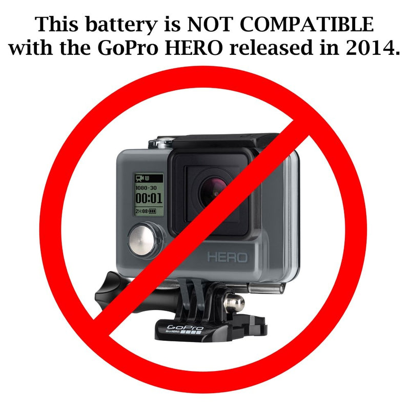 [AUSTRALIA] - Wasabi Power Battery (2-Pack) and Charger for GoPro HD HERO2, GoPro Original HD HERO (2010 model) and GoPro AHDBT-001, AHDBT-002 