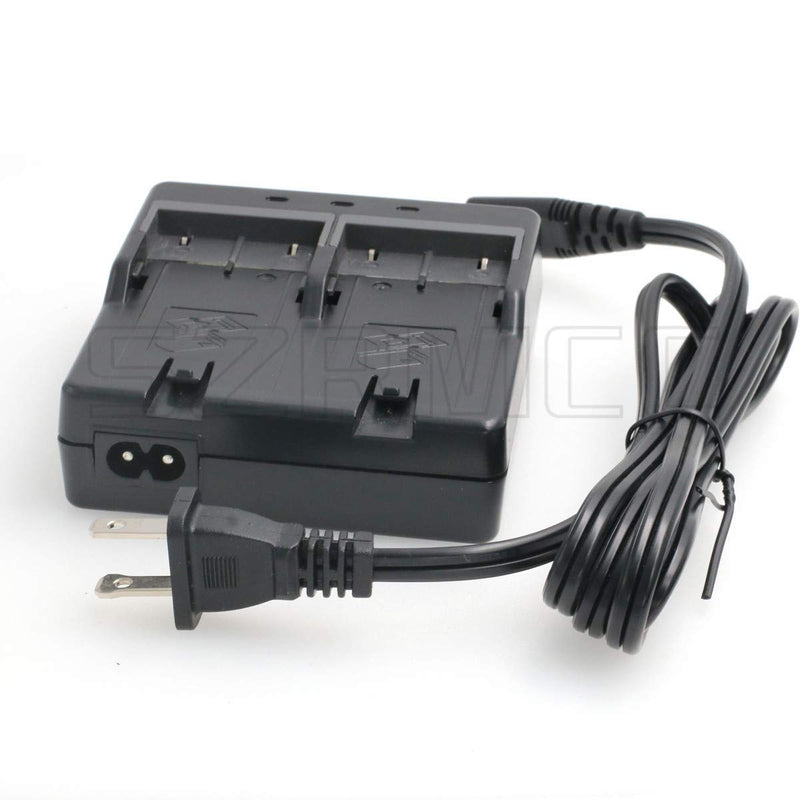 SZRMCC Topcon BC-30D Dual Battery Charger for Topcon BT-62Q BT-66Q BT-65Q Battery