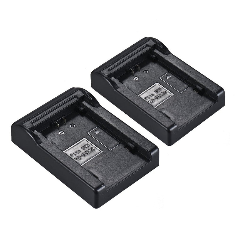Andoer 2pcs NP-FZ100 Battery Plate for Sony A7III A9 A7RIII A7SIII for Neweer Andoer Dual/Four Channel Battery Charger