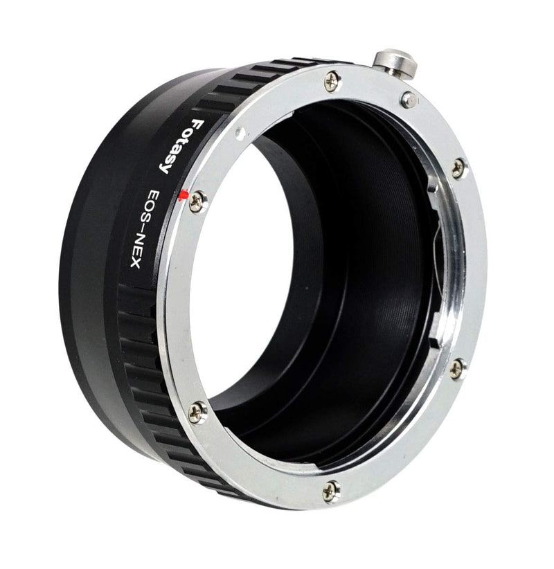 Fotasy Manual Canon EF Lens to Sony FE Mount Adapter, EF E-Mount, EF Adapter to E Mount, for Sony Alpha a7 a7 II a7 III a7R II III a7S II a7S III a7R IV a9 a9 II a6600 a6500 a6400 a6300 a6100 a6000