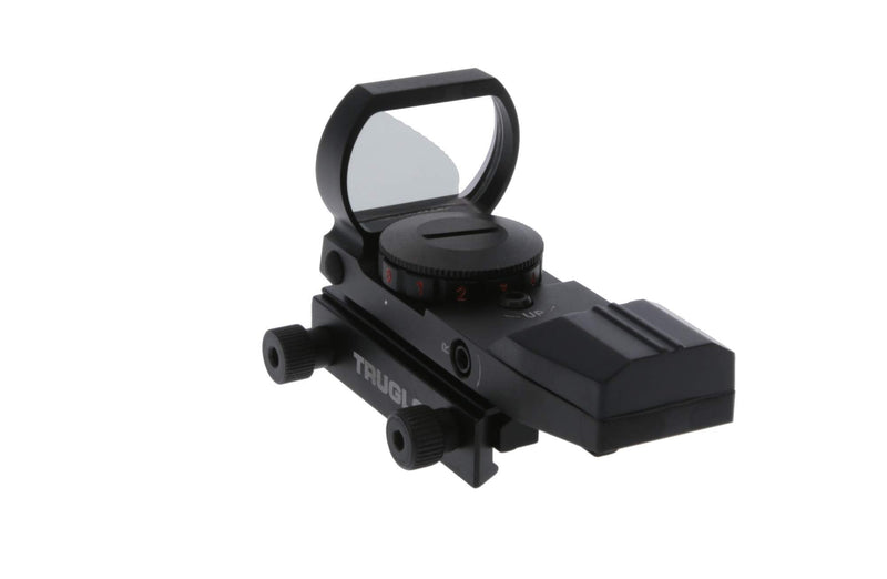 TRUGLO Dual-Color Multi-Reticle Open Dot Sight 5-MOA Dual-Color Dot