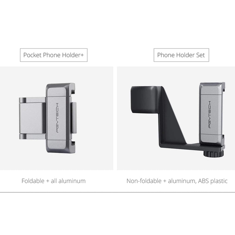 PGYTECH OSMO Pocket Phone Holder Plus Compatible with DJI osmo Pocket 2 /Pocket 1