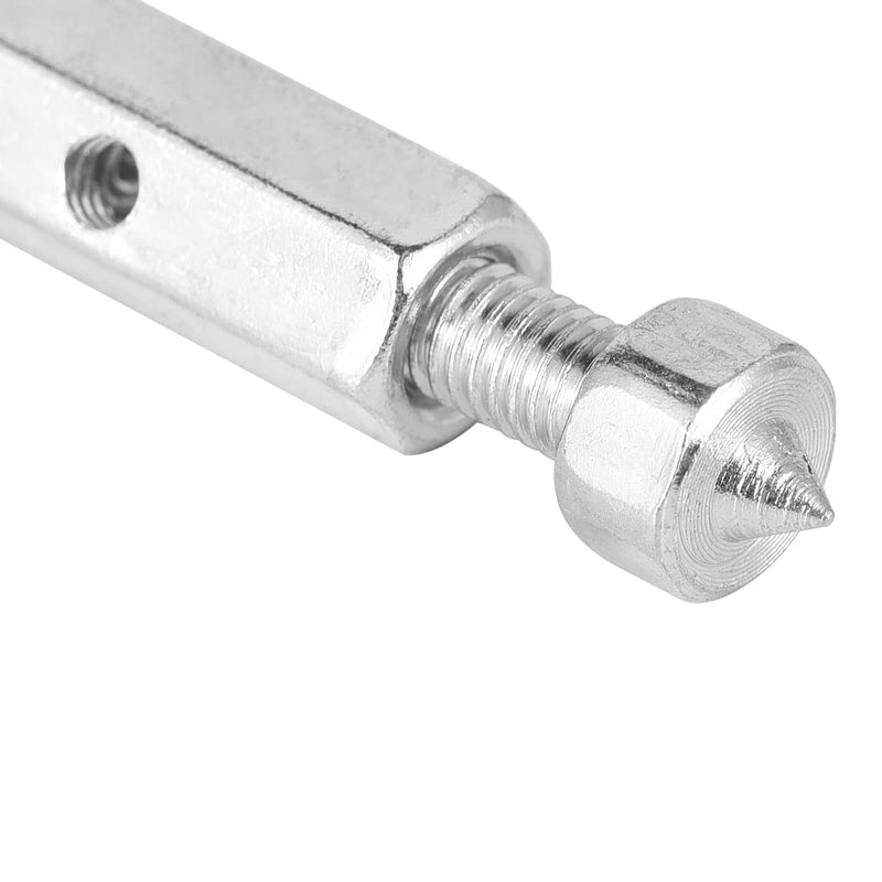 Eagles Cassette Repair Device/Electrical Box Repair,86 Type Universal Cassette Repairer Screw 10 Screws Tools With Small Nut Sturdy Switch and Socket Adjustable Steel Electrician 1 Wrench(Silver)