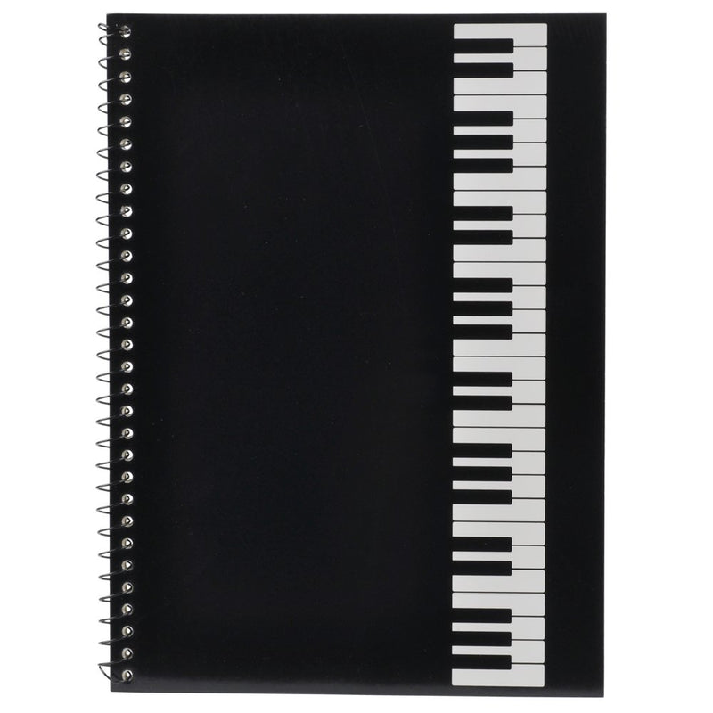 PUNK Music Manuscript Paper With 40 Pages Music Blank Sheet Music Notebook(Music Note Black) Music Note Black