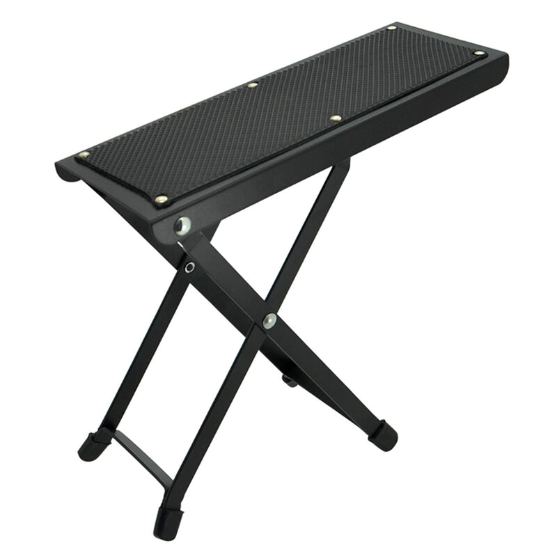 Miwayer Guitar Foot Rest 4-Position Height Adjustable Rubber End Caps and Non-slip Rubber Padfor Com fortable and Solid Support
