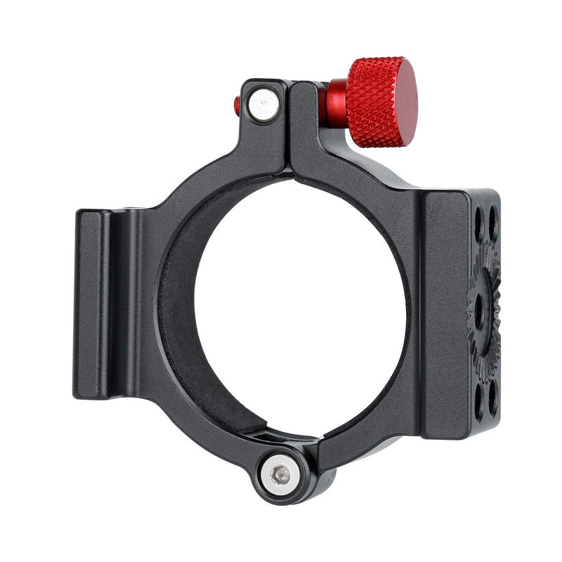 Smooth 4 Rode Clamp Ring Extension Adapter with Cold Shoe for Zhiyun Smooth 4, Applied to Rode Microphone/LED Video Light/Monitor Vlogging